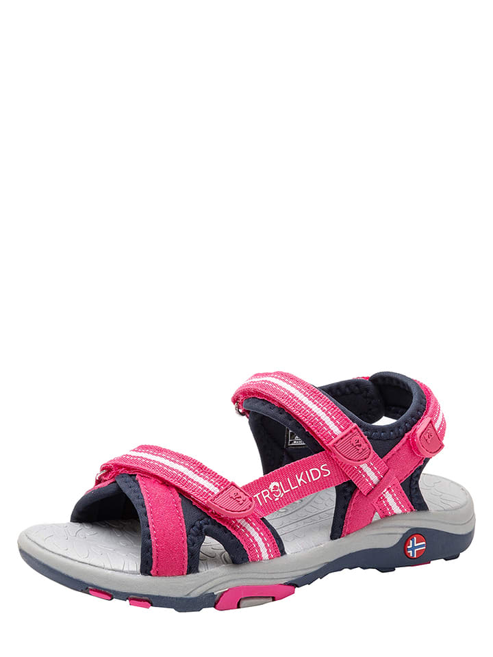 Trollkids Sandały "Preikestolen" w kolorze różowym rozmiar: 32