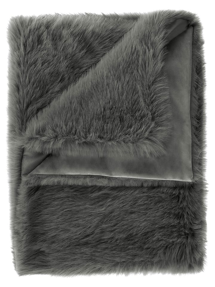 Heckett Lane Pled "Perle" w kolorze szarym rozmiar: 140x200 cm