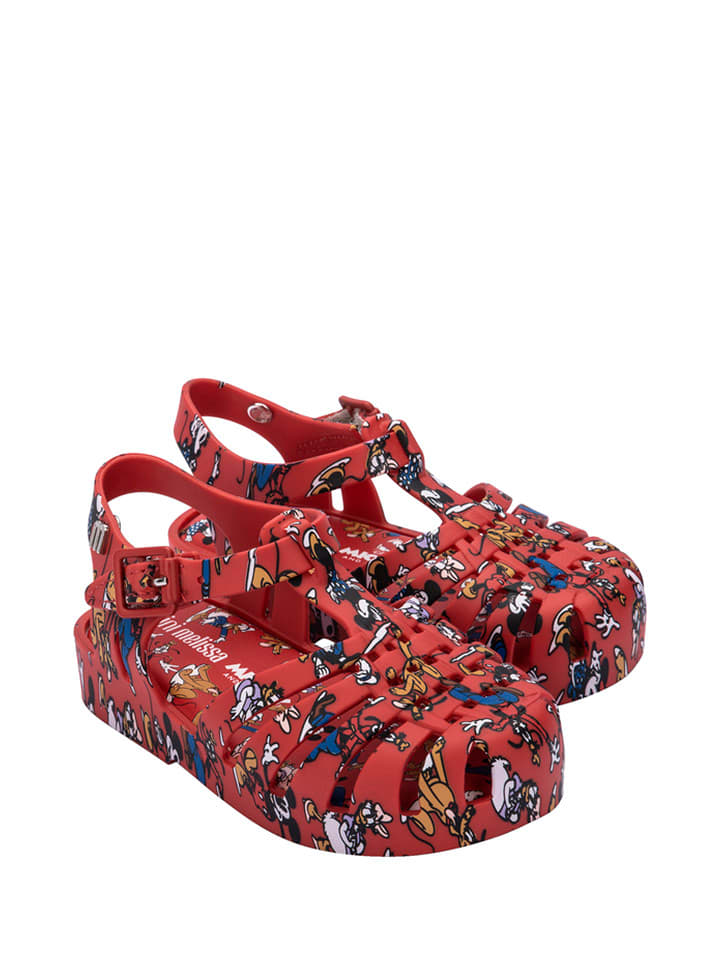 Melissa Półsandały w kolorze czerwonym rozmiar: 27