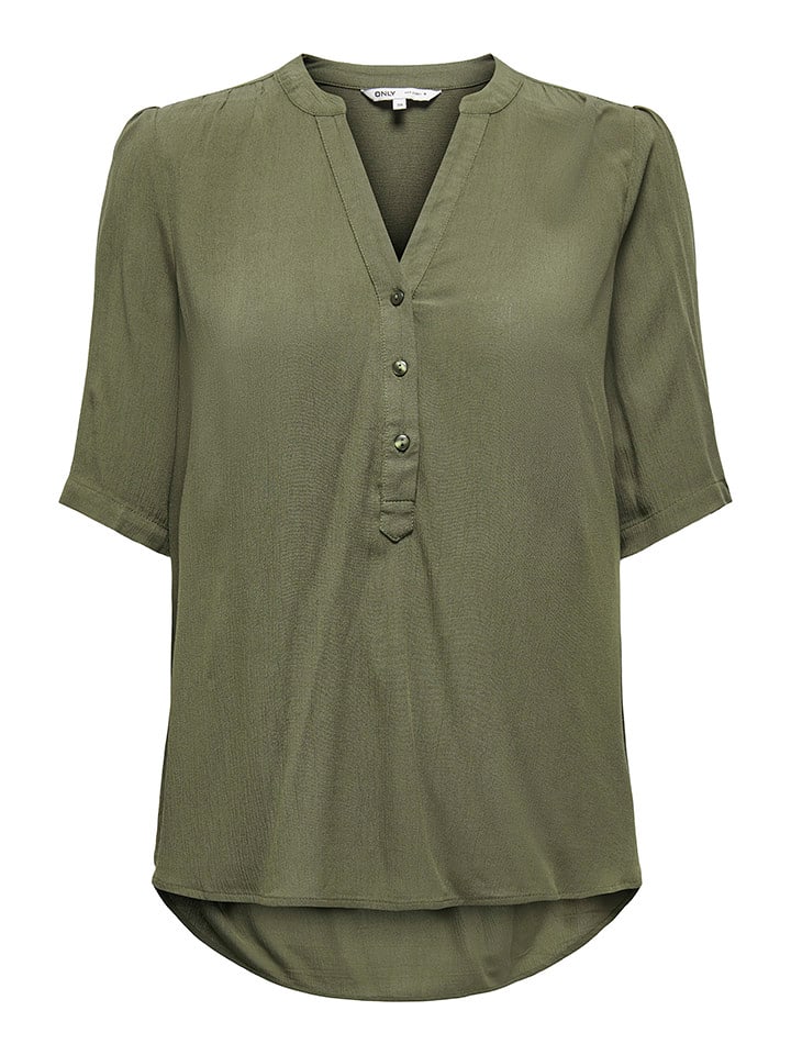 ONLY Bluzka w kolorze khaki rozmiar: 34