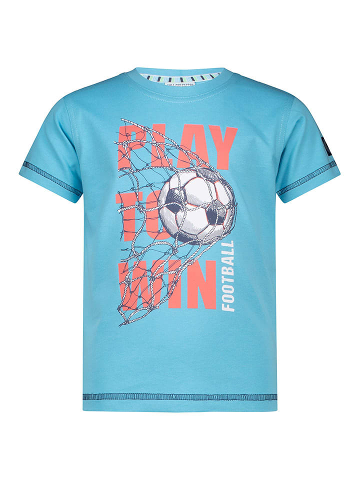 Salt and Pepper Koszulka w kolorze błękitnym rozmiar: 92/98