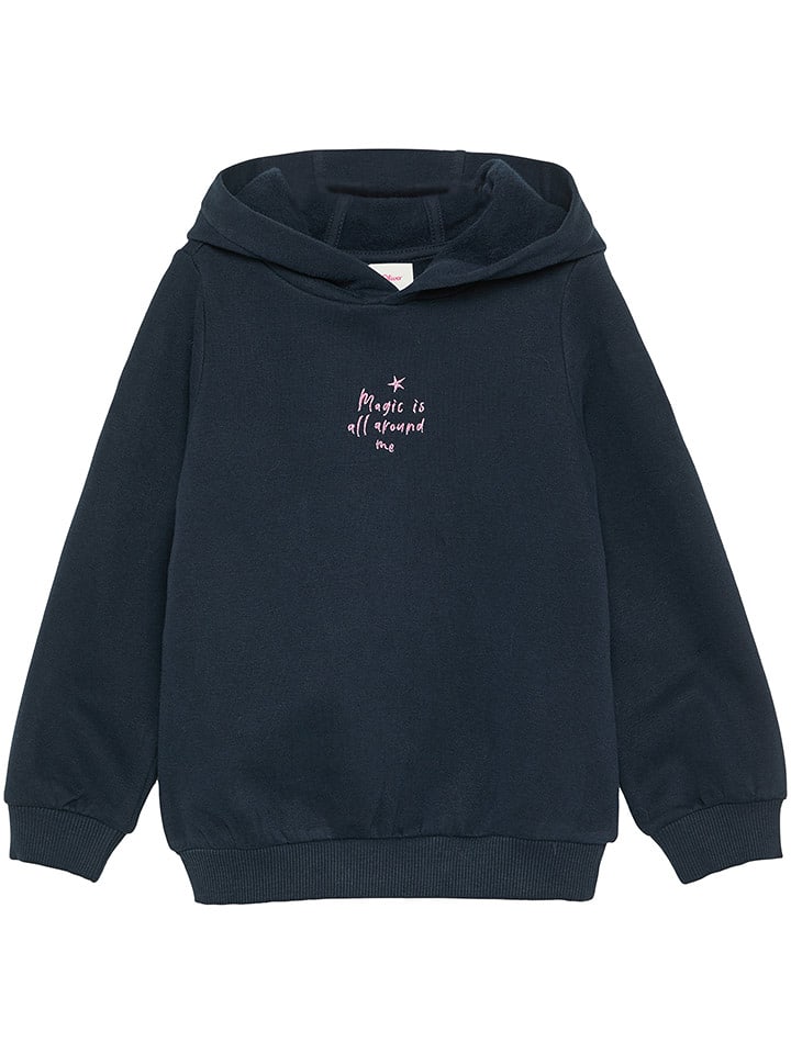 s.Oliver Bluza w kolorze granatowym rozmiar: 116/122