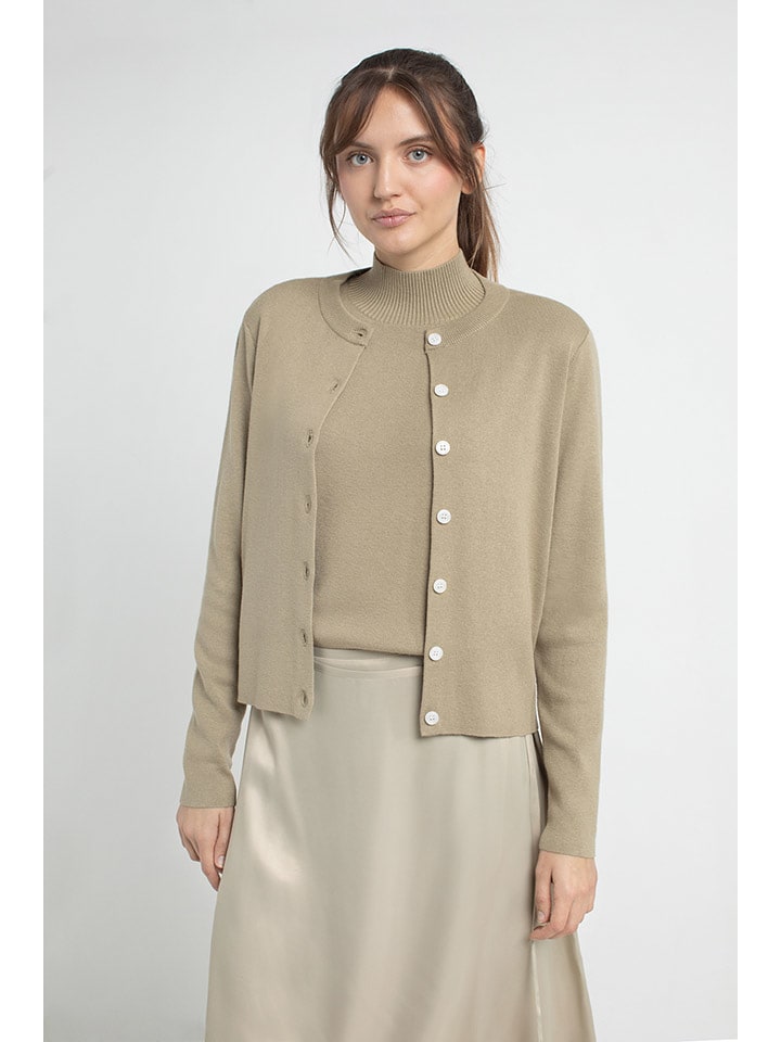Josephine & Co Kardigan "Jace" w kolorze khaki rozmiar: XS