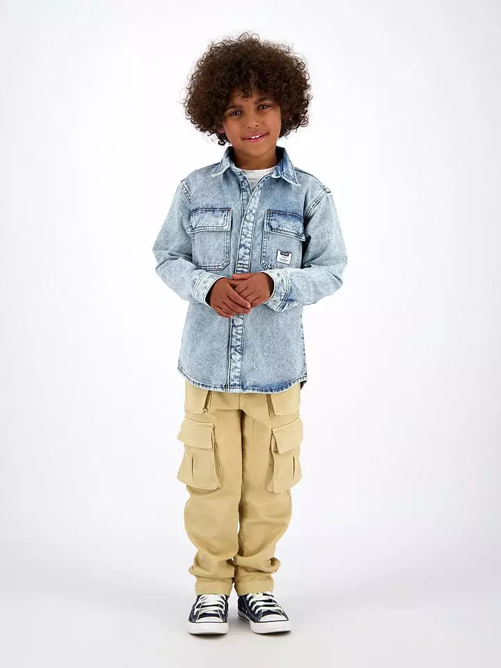 Vingino Bojówki "Claudio" w kolorze jasnobrązowym rozmiar: 128