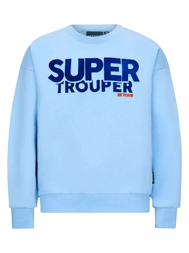 Retour Bluza "Lorena" w kolorze błękitnym rozmiar: 134/140