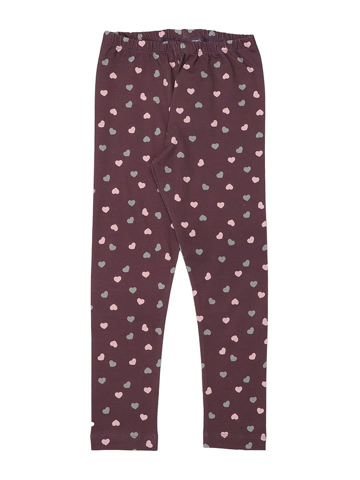 Walkiddy Legginsy w kolorze ciemnofioletowym rozmiar: 92