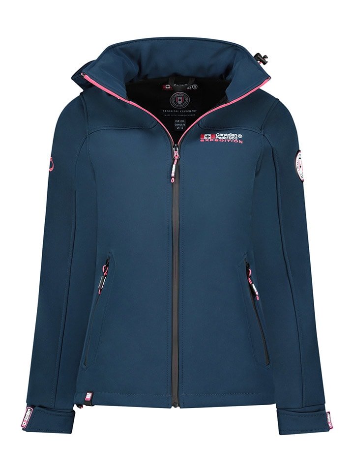 Canadian Peak Kurtka softshellowa "Takeneak" w kolorze granatowym rozmiar: XL