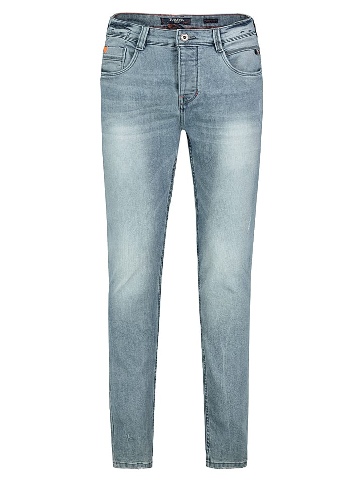 Sublevel Dżinsy - Slim fit - w kolorze błękitnym rozmiar: W42