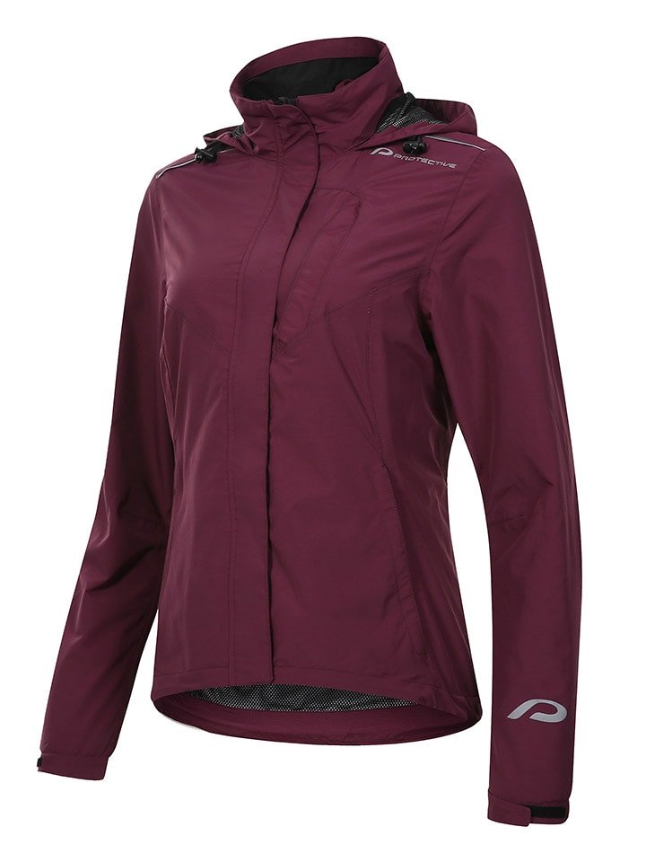 Protective Kurtka przeciwdeszczowa w kolorze czerwonym rozmiar: 38