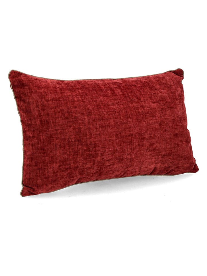 Bizzotto Poduszka "Amyas" w kolorze ciemnoczerwonym - 50 x 30 cm rozmiar: onesize