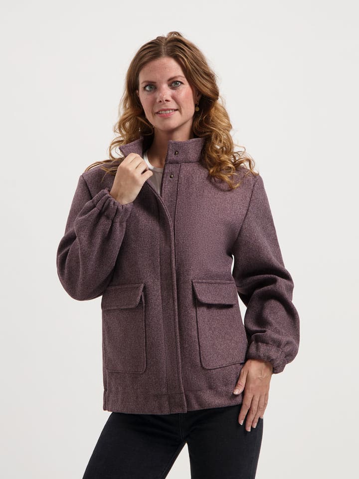 TRAVELIN' Kurtka przejściowa w kolorze fioletowym rozmiar: XXL