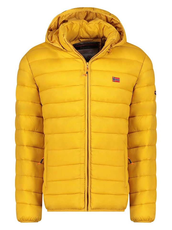 Geographical Norway Kurtka pikowana "Amigolor" w kolorze żółtym rozmiar: 3XL