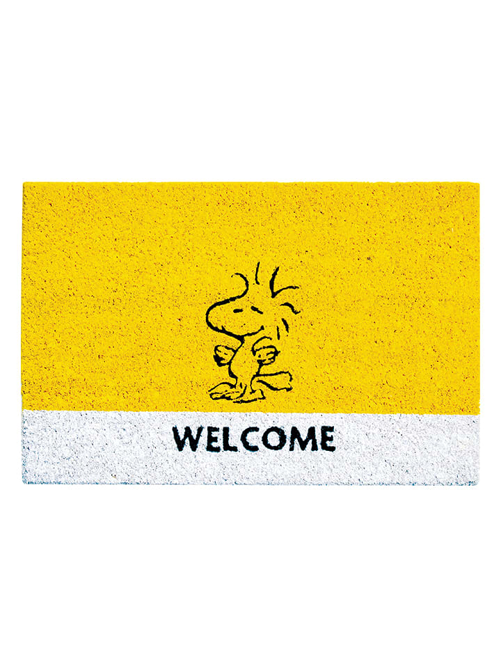 Trendy Kitchen by EXCÉLSA Wycieraczka "Peanuts" w kolorze żółtym - 60 x 40 cm rozmiar: onesize