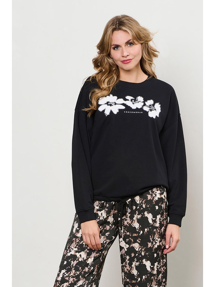 &Co Woman Bluza "Siena" w kolorze czarnym rozmiar: XXL