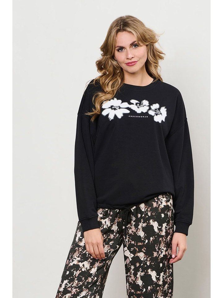 &Co Woman Bluza "Siena" w kolorze czarnym rozmiar: XXL