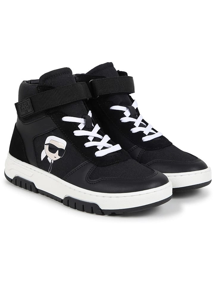 Karl Lagerfeld Kids Sneakersy w kolorze czarnym rozmiar: 37