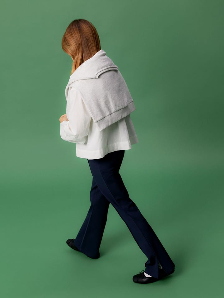 name it Spodnie "Leandre" w kolorze granatowym rozmiar: 158