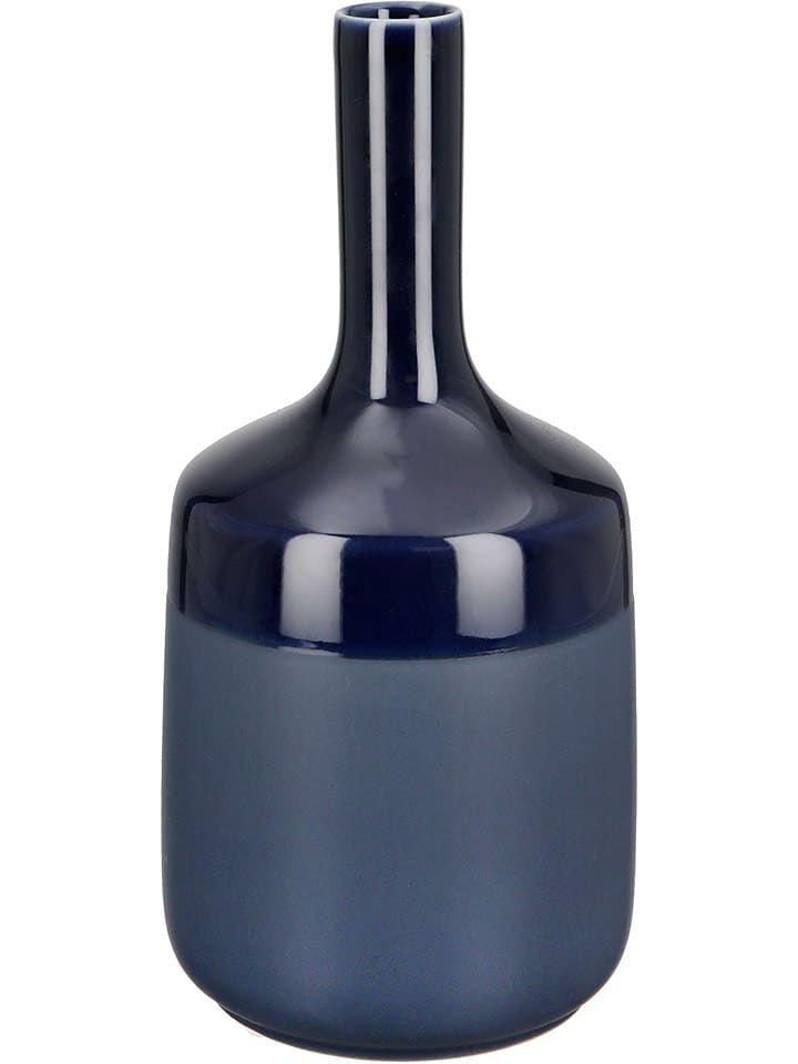 GILDE Wazon "Sky" w kolorze granatowym - wys. 20 cm rozmiar: onesize