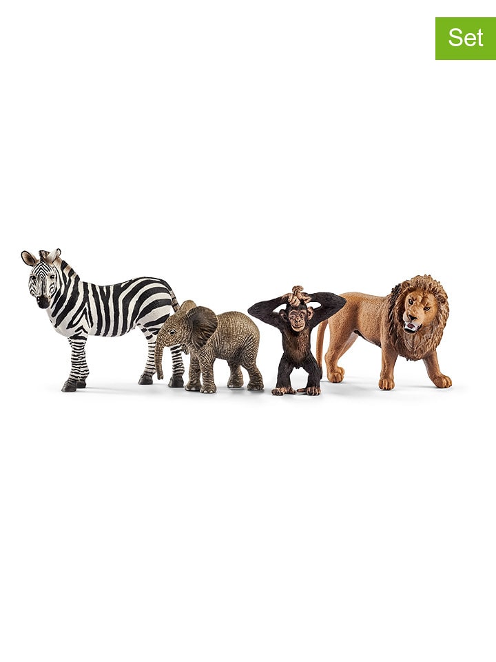 Schleich 4-częściowy zestaw "Wild Life starter set" do zabawy - 3+ rozmiar: onesize