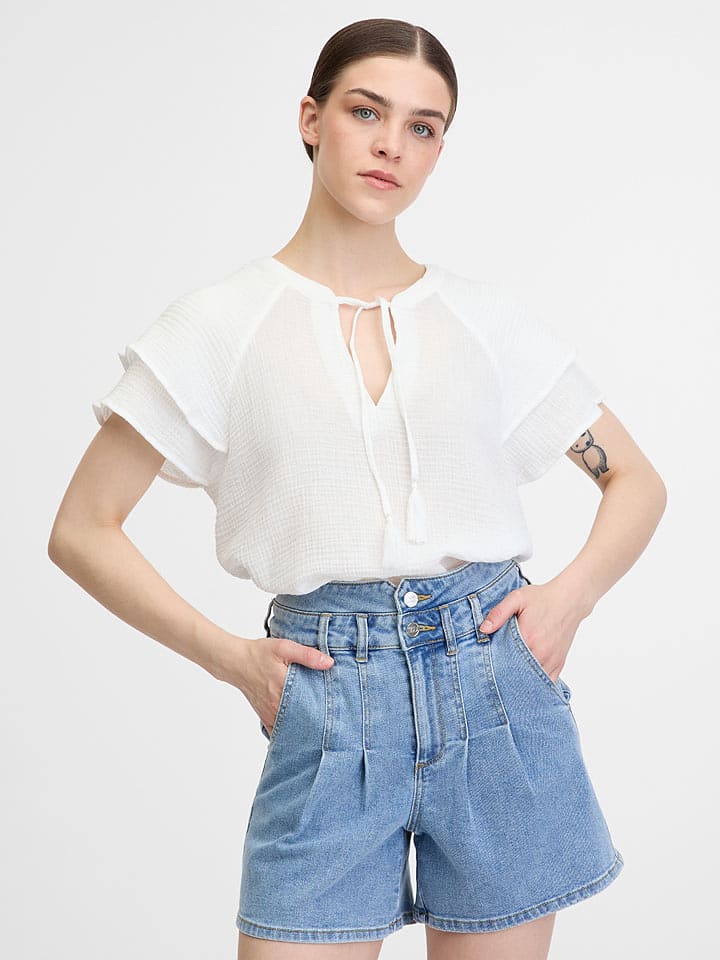 orsay Bluzka w kolorze białym rozmiar: 38