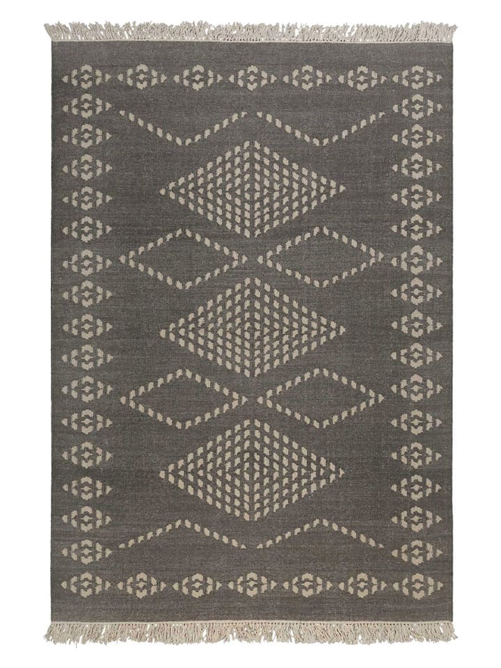 Green Looop Wełniany dywan "Belmont" w kolorze szarym rozmiar: 160x230 cm