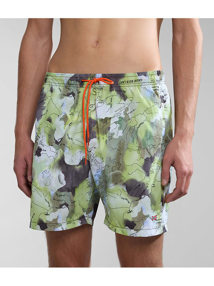 Napapijri Kąpielówki ze wzorem rozmiar: XL