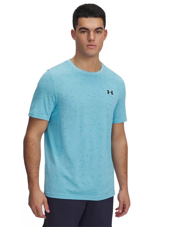 Under Armour Koszulka sportowa w kolorze błękitnym rozmiar: XL