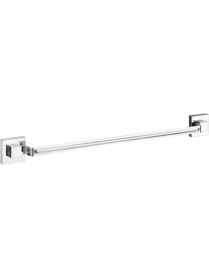 Wenko Drążek w kolorze srebrnym na ręcznik kąpielowy - szer. 60,5 cm rozmiar: onesize