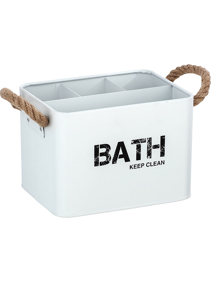 Wenko Pudełko "Gara" w kolorze białym - 19 x 12,5 x 13 cm rozmiar: onesize