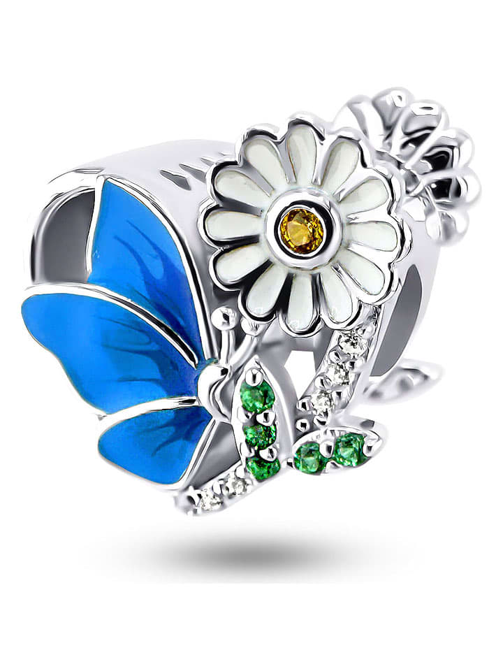 CHARM'S Srebrny charms z cyrkoniami rozmiar: onesize