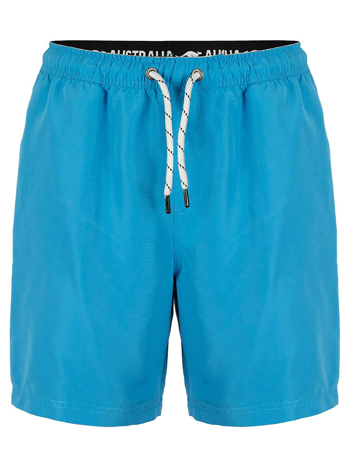 Roadsign Szorty kąpielowe w kolorze turkusowym rozmiar: M