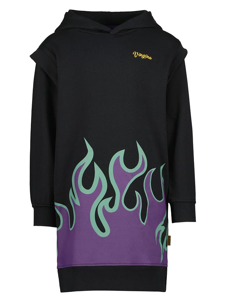 Vingino Sukienka "Parly" w kolorze czarnym rozmiar: 152