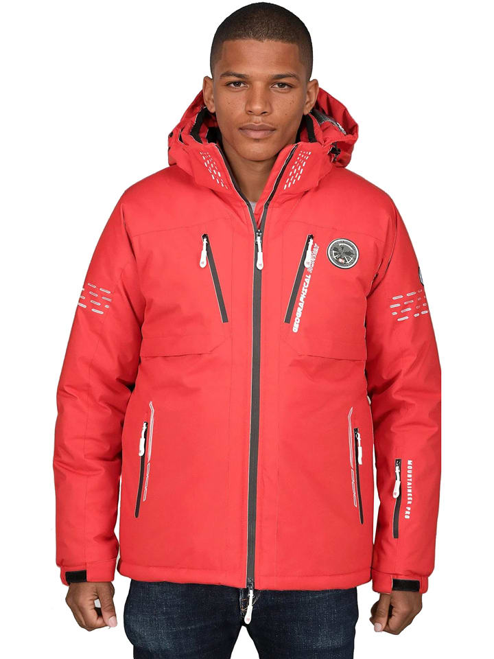 Geographical Norway Kurtka narciarska "Waldo" w kolorze czerwonym rozmiar: S