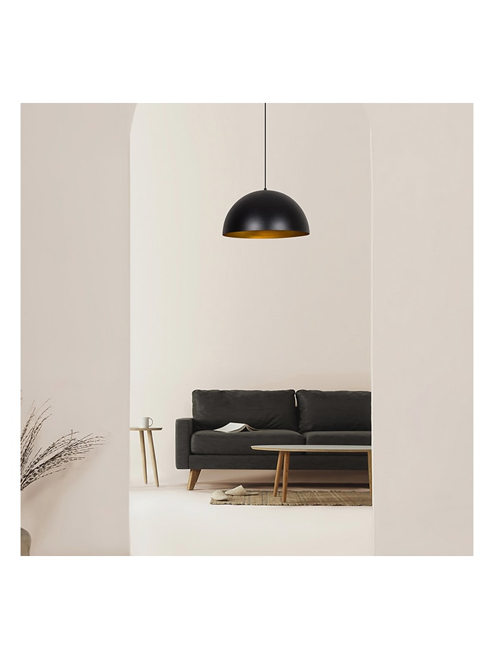 Opviq Lampa wisząca "Sivani" w kolorze czarnym - Ø 50 cm rozmiar: onesize