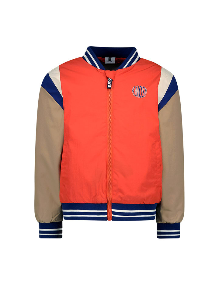 B.Nosy Bluza "James" w kolorze pomarańczowo-jasnobrązowym rozmiar: 110