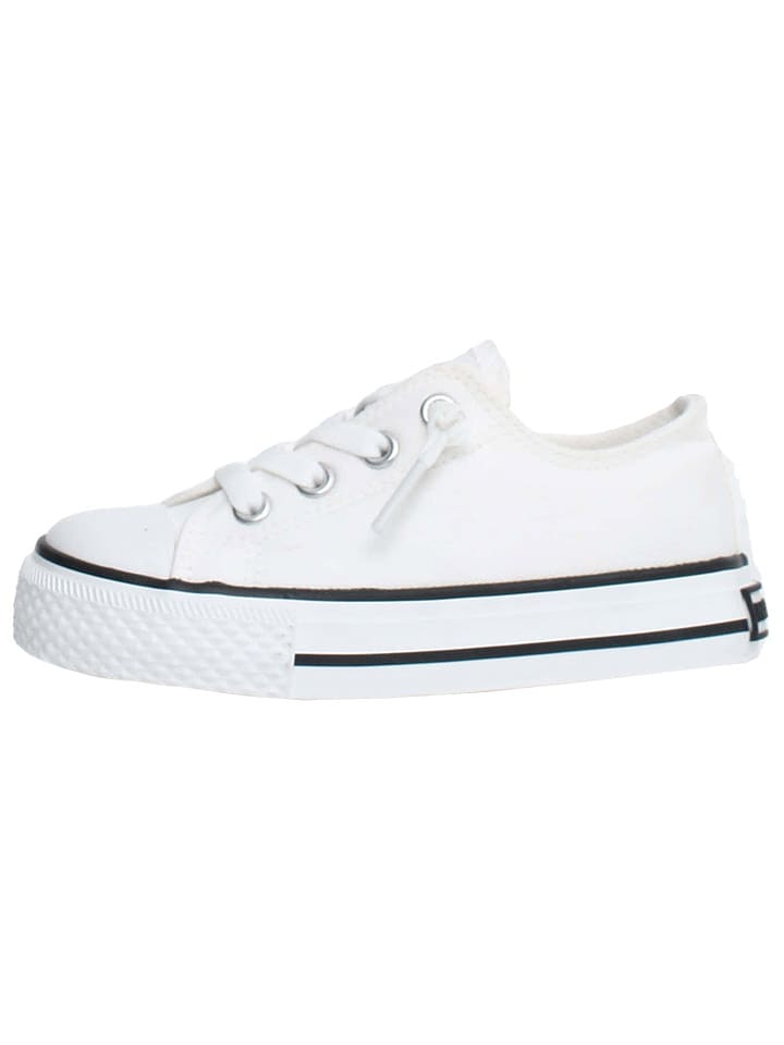 Naturino Sneakersy "Ayasy" w kolorze białym rozmiar: 27