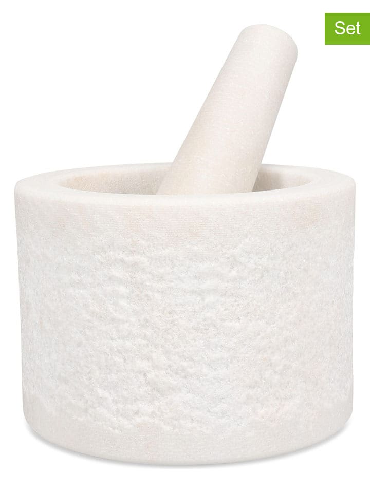 Salt and Pepper 2-częściowy zestaw w kolorze białym - Ø 14 cm rozmiar: onesize