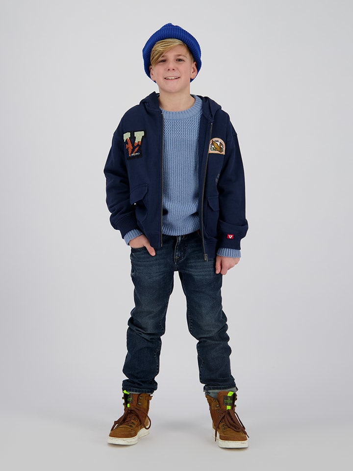 Vingino Dżinsy "Damian" - Regular fit - w kolorze granatowym rozmiar: 134