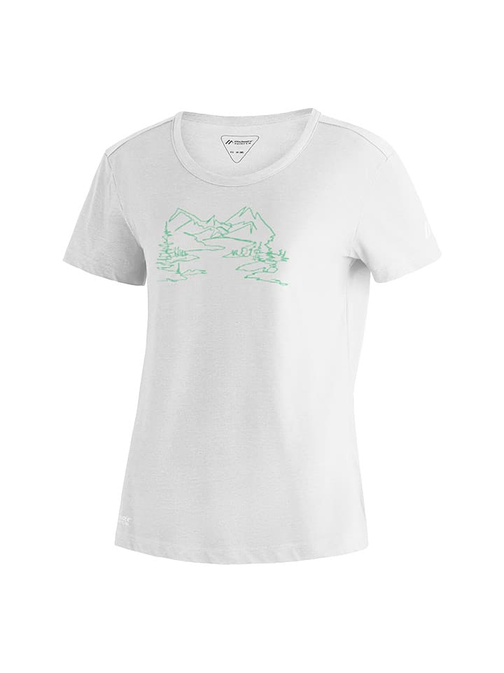 Maier Sports Koszulka funkcyjna "Thuja" w kolorze białym rozmiar: 40