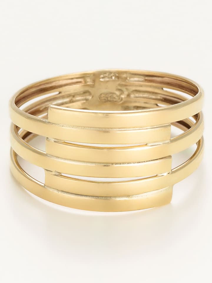 OR ÉCLAT Złoty pierścionek "Fabio" rozmiar: 54