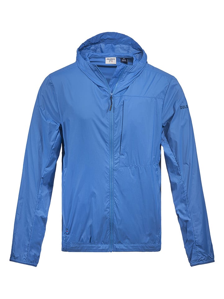DOLOMITE Kurtka przeciwwiatrowa "Latemar" w kolorze niebieskim rozmiar: S