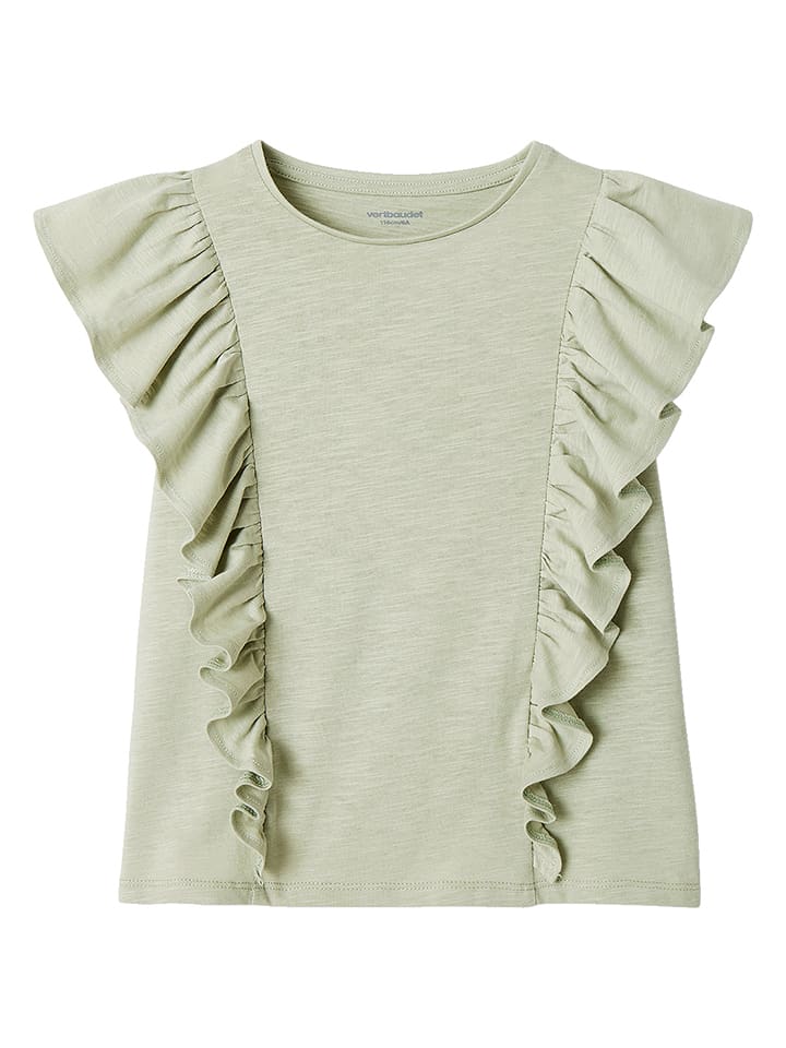 vertbaudet Koszulka w kolorze zielonym rozmiar: 164