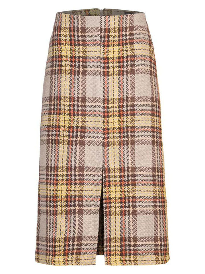 Herrlicher Spódnica w kolorze beżowym rozmiar: M