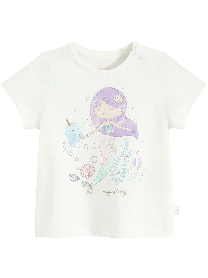 COOL CLUB Koszulka w kolorze kremowym rozmiar: 68