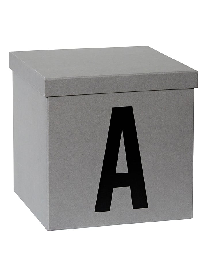 STORE IT Skrzynia "A" w kolorze szarym do przechowywania - 30 x 30 x 30 cm rozmiar: onesize