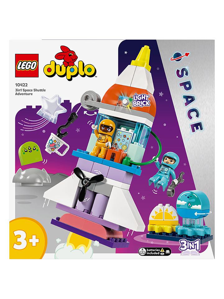 LEGO LEGO® DUPLO® 10422 ''3-in-1 Space Shuttle for Many Adventures'' - 3+ rozmiar: onesize