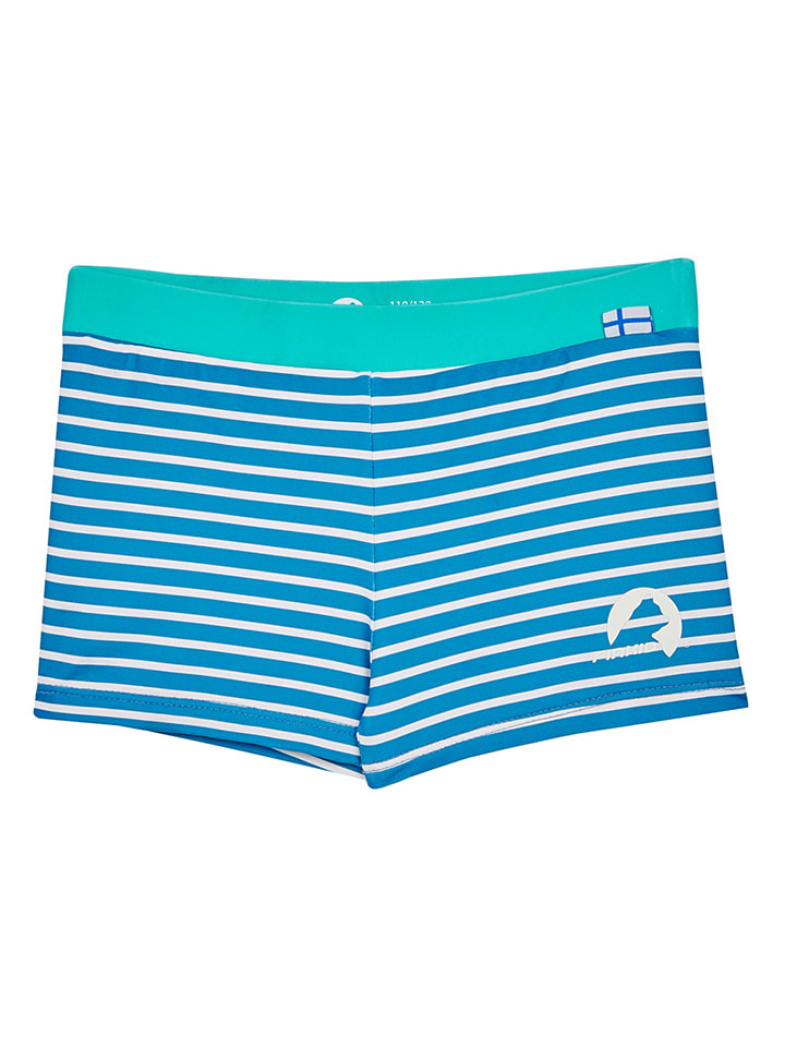 finkid Kąpielówki "Uinti" w kolorze niebieskim rozmiar: 90/100