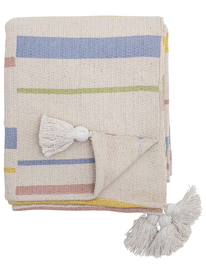 Bloomingville Pled "Pontino" ze wzorem - 160 x 130 cm rozmiar: onesize