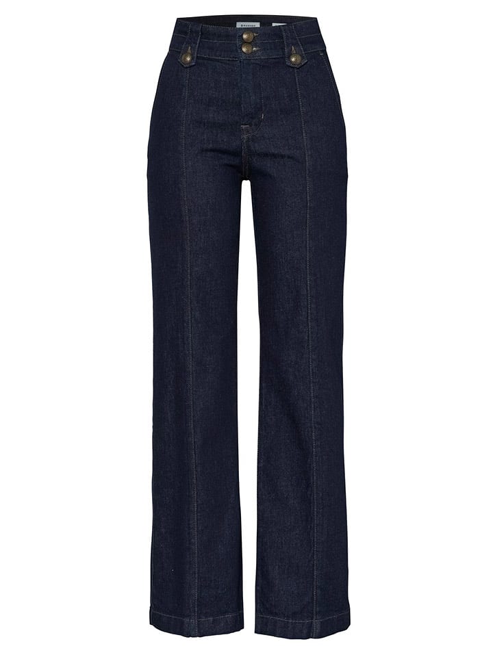 Rosner Spodnie "Rosner" - Comfort fit- w kolorze granatowym rozmiar: 36/L32