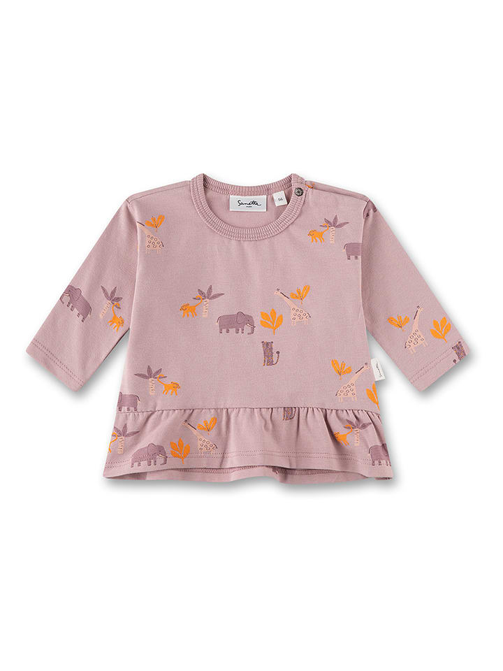 Sanetta Kidswear Koszulka w kolorze fioletowym rozmiar: 86